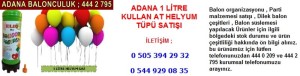 Adana 1 litre kullan at helyum tüpü satışı firması iletişim ; 0 544 929 08 35