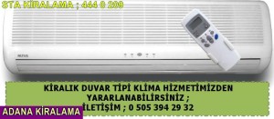 Adana Kiralama duvar tipi klima