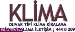 Adana duvar-tipi-klima-kiralama