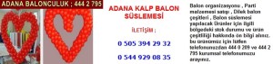 Adana kalp balon süslemesi firması iletişim ; 0 544 929 08 35