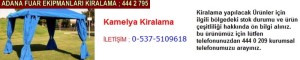 Adana kamelya kiralama firması iletişim ; 0 505 394 29 32