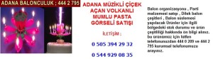 Adana müzikli çiçek açan volkanlı mumlu pasta görseli satışı firması iletişim ; 0 544 929 08 35